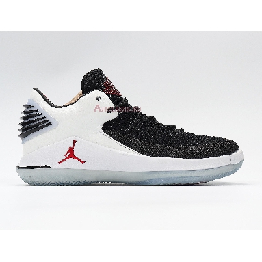 Air Jordan 32 Low PF Free Throw Line AA1256-002 Black/University Red-White Sneakers