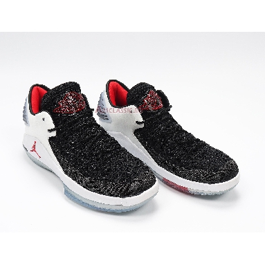 Air Jordan 32 Low PF Free Throw Line AA1256-002 Black/University Red-White Mens Womens Shoes