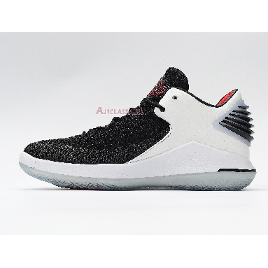 Air Jordan 32 Low PF Free Throw Line AA1256-002 Black/University Red-White Sneakers