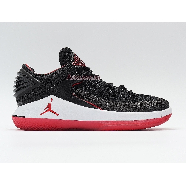 Air Jordan 32 Low PF Bred AA1256-001 Black/University Red Sneakers