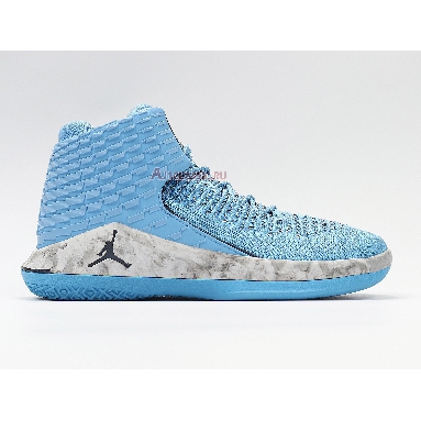 Air Jordan 32 UNC AA1253-406 University Blue/College Navy-White Sneakers