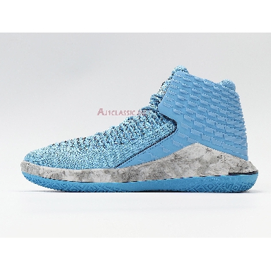 Air Jordan 32 UNC AA1253-406 University Blue/College Navy-White Sneakers