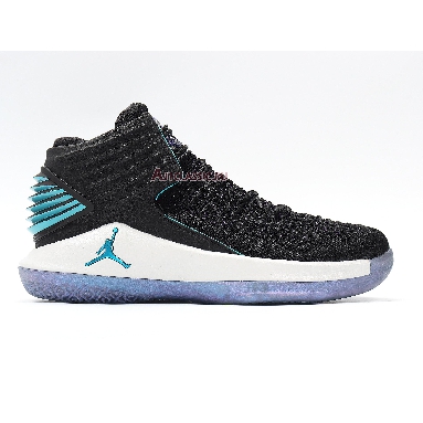 Air Jordan 32 CEO AA1235-003 Black/White-Court Purple-Turbo Green Sneakers