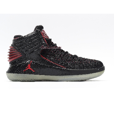 Air Jordan 32 MJ Day AA1253-001 Black/University Red Sneakers