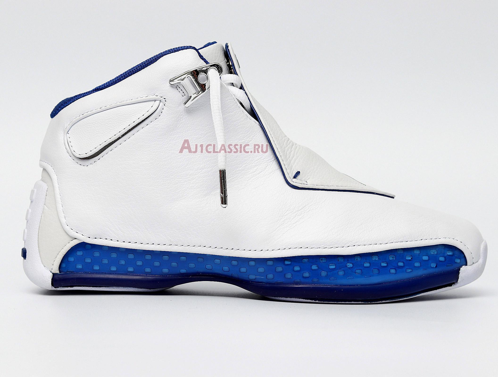 Air Jordan 18 Retro "White Sport Royal" AA2494-106