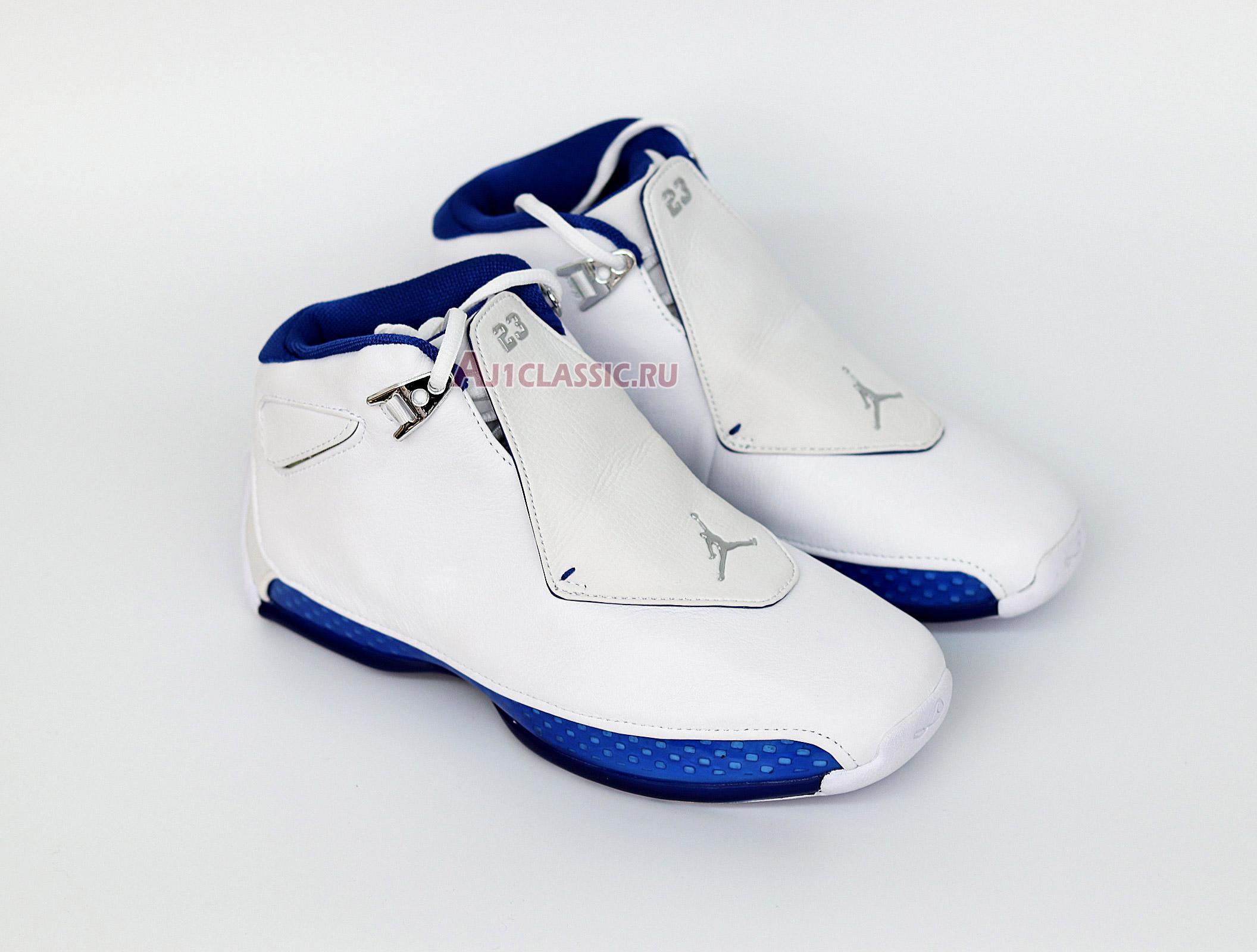 Air Jordan 18 Retro "White Sport Royal" AA2494-106