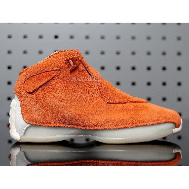 Air Jordan 18 Retro Orange Suede AA2494-801 Campfire Orange/Campfire Orange-Sail Sneakers