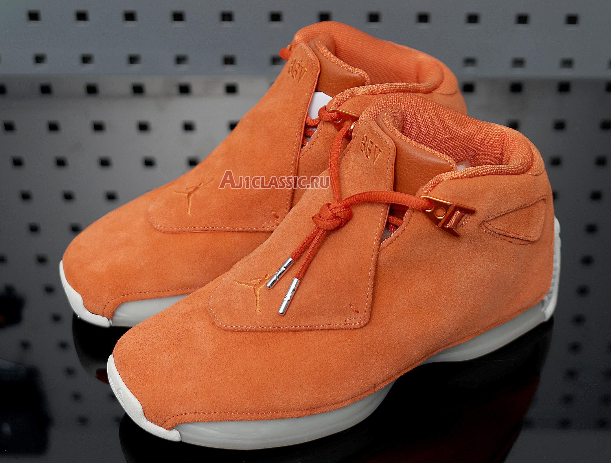 Air Jordan 18 Retro "Orange Suede" AA2494-801