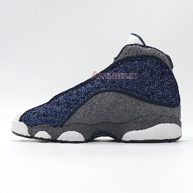 Air Jordan 13 Retro 2020 Flint 414571-404 Navy/Flint Grey-White-University Blue Sneakers