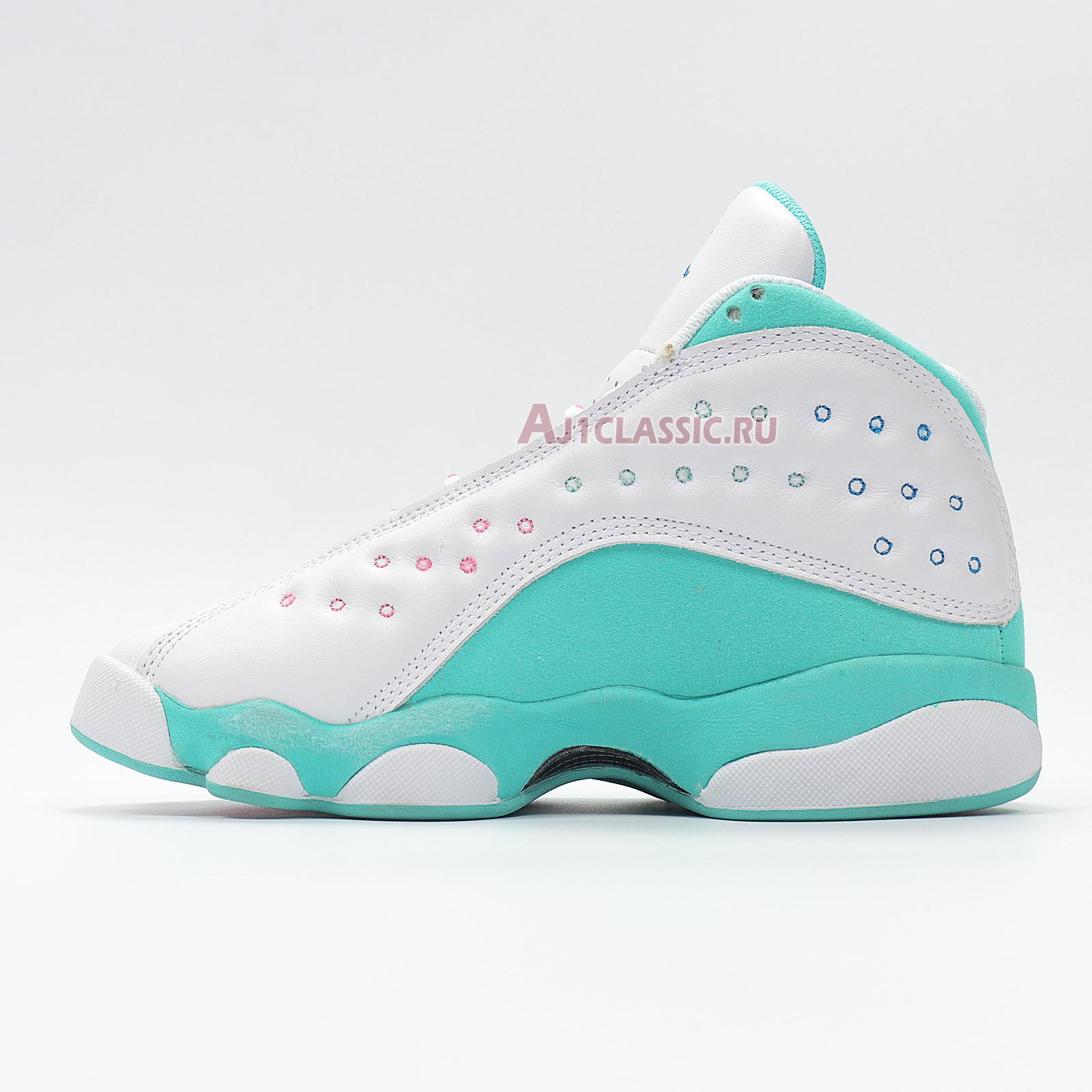 Air Jordan 13 Retro GS "Aurora Green" 439358-100