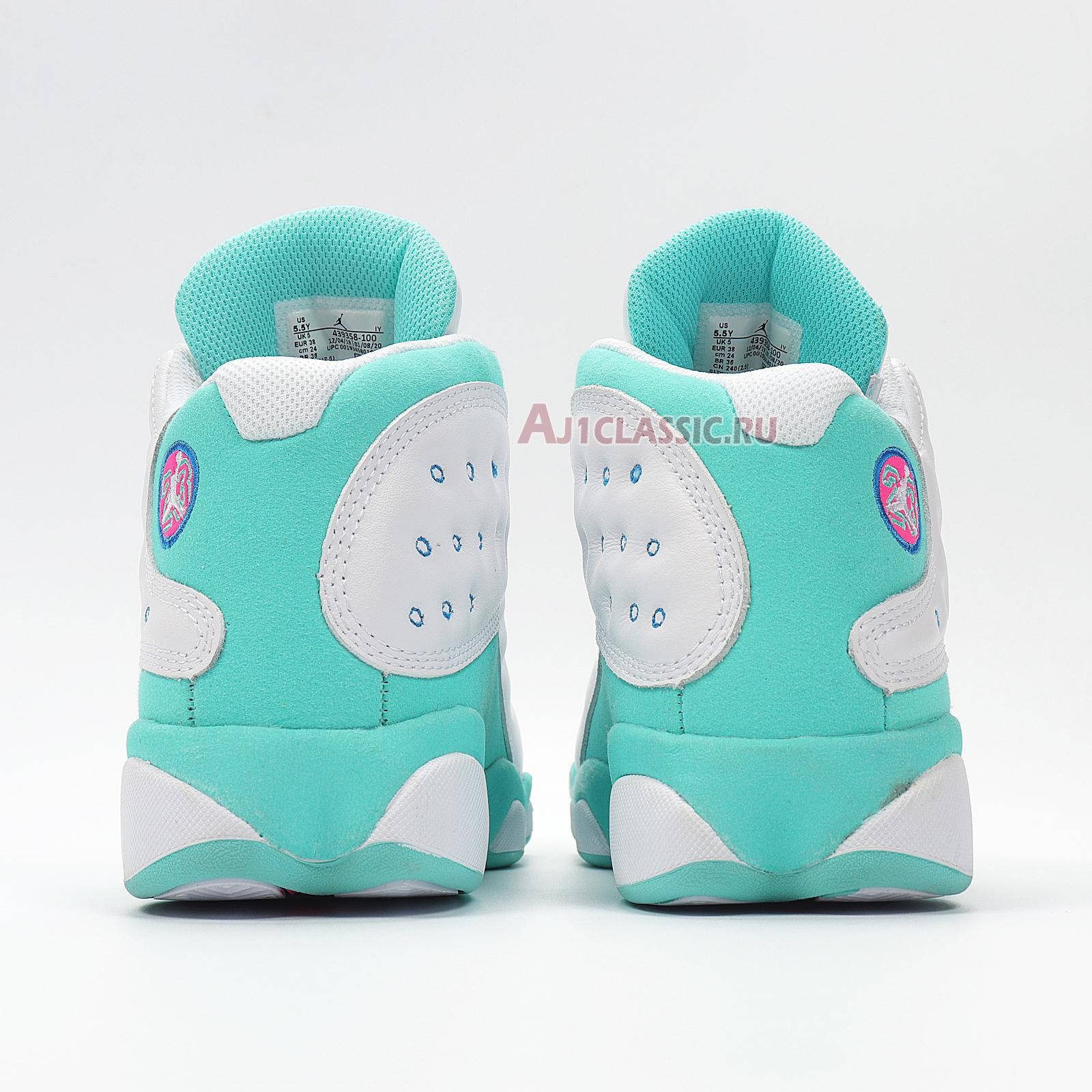 Air Jordan 13 Retro GS "Aurora Green" 439358-100