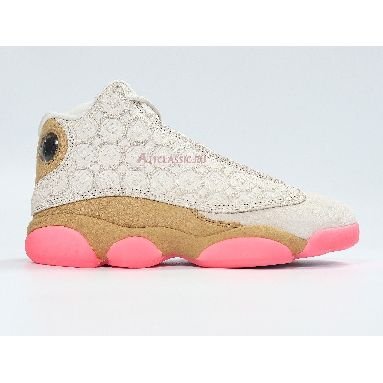 Air Jordan 13 Retro Chinese New Year CW4409-100 Pale Ivory/Black-Digital Pink-Club Gold Sneakers