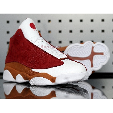 Air Jordan 13 Retro Premio Bin23 417212-601 Team Red/Desert Clay/White Sneakers