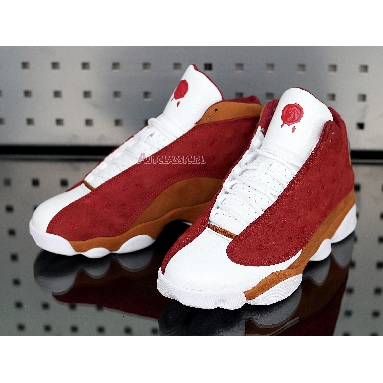 Air Jordan 13 Retro Premio Bin23 417212-601 Team Red/Desert Clay/White Mens Womens Shoes