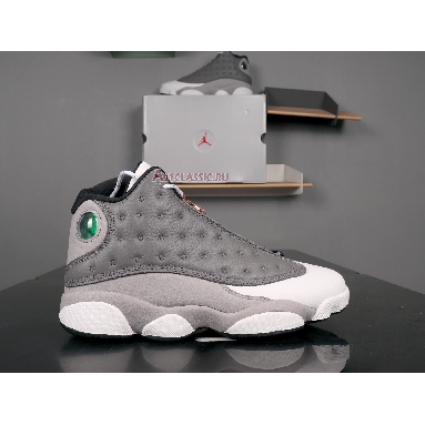 Air Jordan 13 Retro Atmosphere Grey 414571-016 Atmosphere Grey/White-University Red-Black Mens Womens Shoes