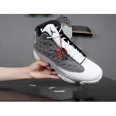 Air Jordan 13 Retro Atmosphere Grey 414571-016 Atmosphere Grey/White-University Red-Black Mens Womens Shoes