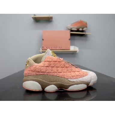 CLOT x Air Jordan 13 Retro Low NRG Terracotta AT3102-200 Sepia Stone/Canteen-Terra Blush Mens Womens Shoes