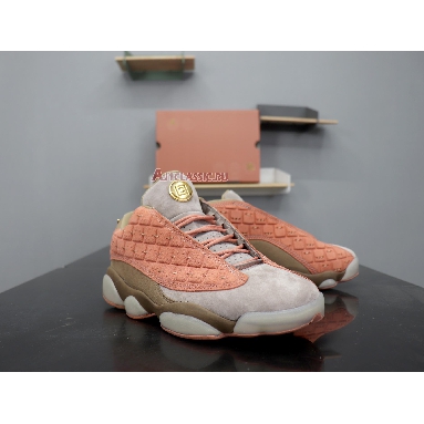 CLOT x Air Jordan 13 Retro Low NRG Terracotta AT3102-200 Sepia Stone/Canteen-Terra Blush Mens Womens Shoes