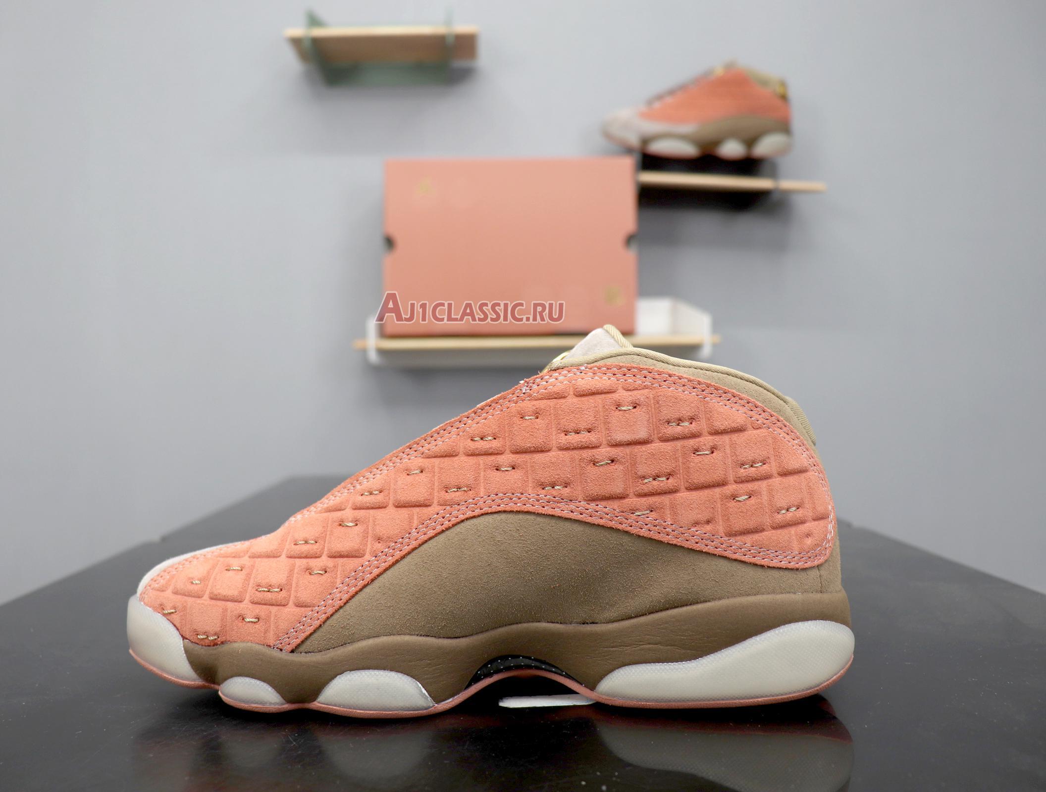 New CLOT x Air Jordan 13 Retro Low NRG "Terracotta" AT3102-200 Shoes