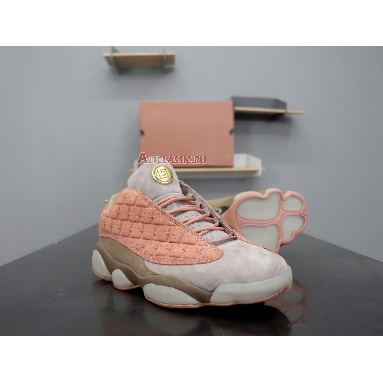 CLOT x Air Jordan 13 Retro Low NRG Terracotta AT3102-200 Sepia Stone/Canteen-Terra Blush Mens Womens Shoes