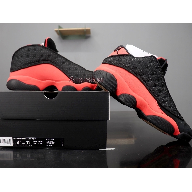 CLOT x Air Jordan 13 Retro Low Infra-Bred AT3102-006 Black/Infrared 23 Sneakers