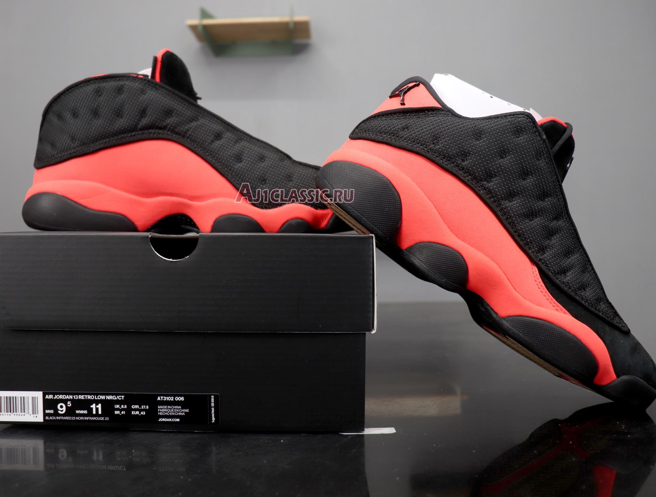 CLOT x Air Jordan 13 Retro Low "Infra-Bred" AT3102-006