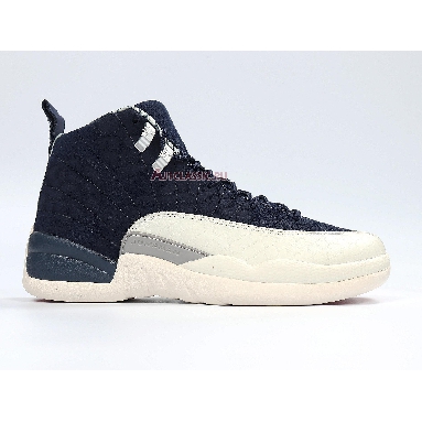 Air Jordan 12 Retro International Flight BV8016-445 College Navy/Sail-University Red Sneakers