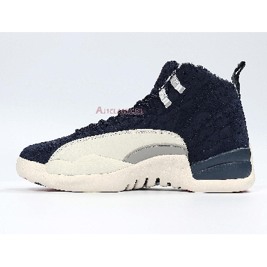 Air Jordan 12 Retro International Flight BV8016-445 College Navy/Sail-University Red Sneakers