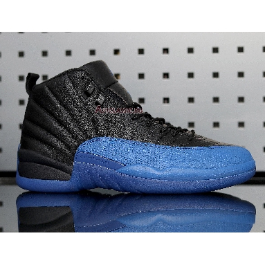 Air Jordan 12 Retro Game Royal 130690-014 Black/Game Royal-Black Sneakers