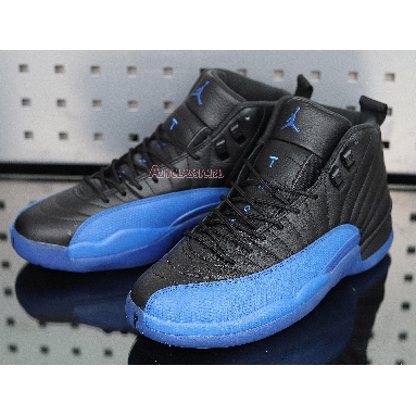 Air Jordan 12 Retro Game Royal 130690-014 Black/Game Royal-Black Sneakers