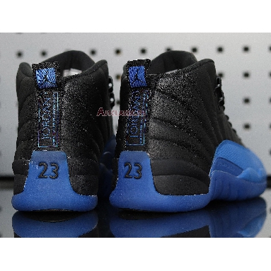 Air Jordan 12 Retro Game Royal 130690-014 Black/Game Royal-Black Sneakers