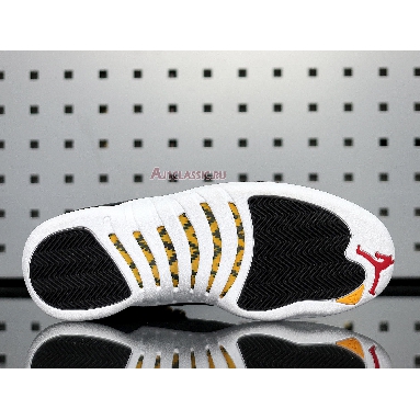 Air Jordan 12 Retro Reverse Taxi 130690-017 Black/White-Taxi-Black Sneakers