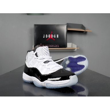 Air Jordan 11 Retro Concord 2018 378037-100 White/Black-Dark Concord Sneakers