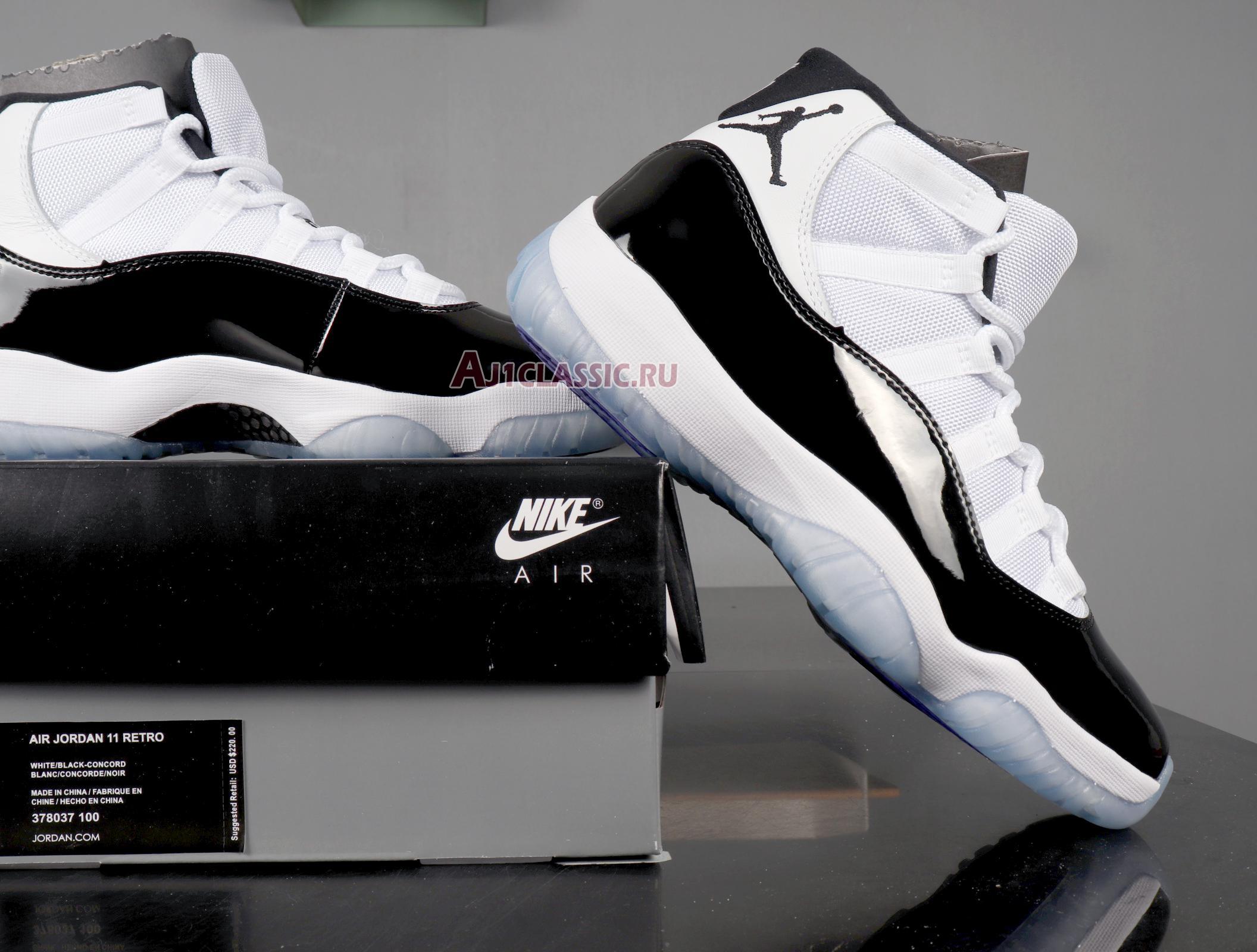 Air Jordan 11 Retro "Concord 2018" 378037-100