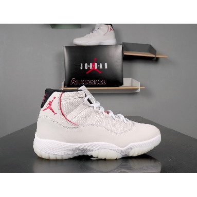 Air Jordan 11 Retro Platinum Tint 378037-016 Platinum Tint/Sail-University Red Sneakers