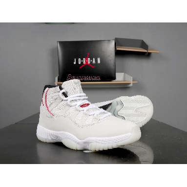 Air Jordan 11 Retro Platinum Tint 378037-016 Platinum Tint/Sail-University Red Sneakers