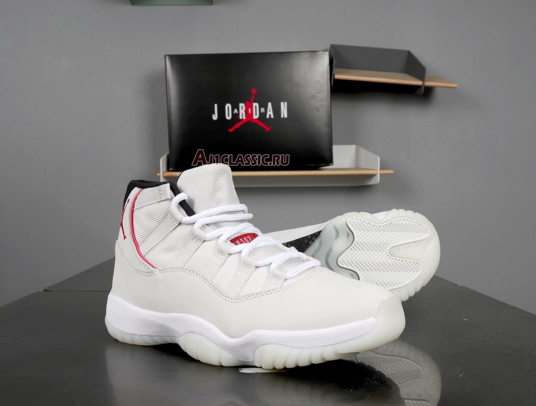 New Air Jordan 11 Retro "Platinum Tint" 378037-016 Shoes