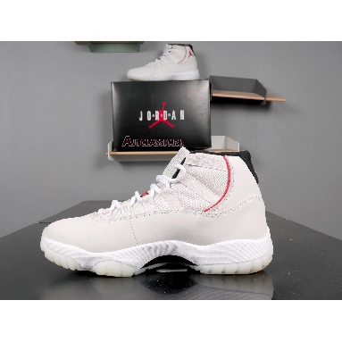 Air Jordan 11 Retro Platinum Tint 378037-016 Platinum Tint/Sail-University Red Sneakers