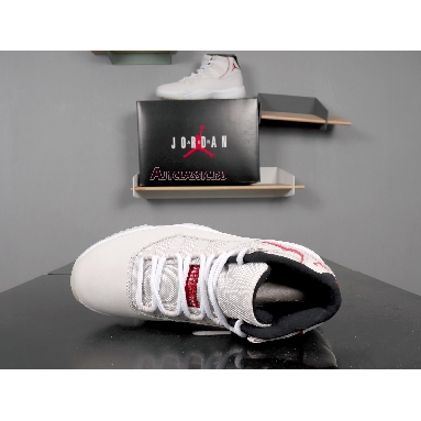 Air Jordan 11 Retro Platinum Tint 378037-016 Platinum Tint/Sail-University Red Sneakers