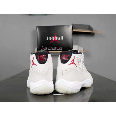 Air Jordan 11 Retro Platinum Tint 378037-016 Platinum Tint/Sail-University Red Sneakers