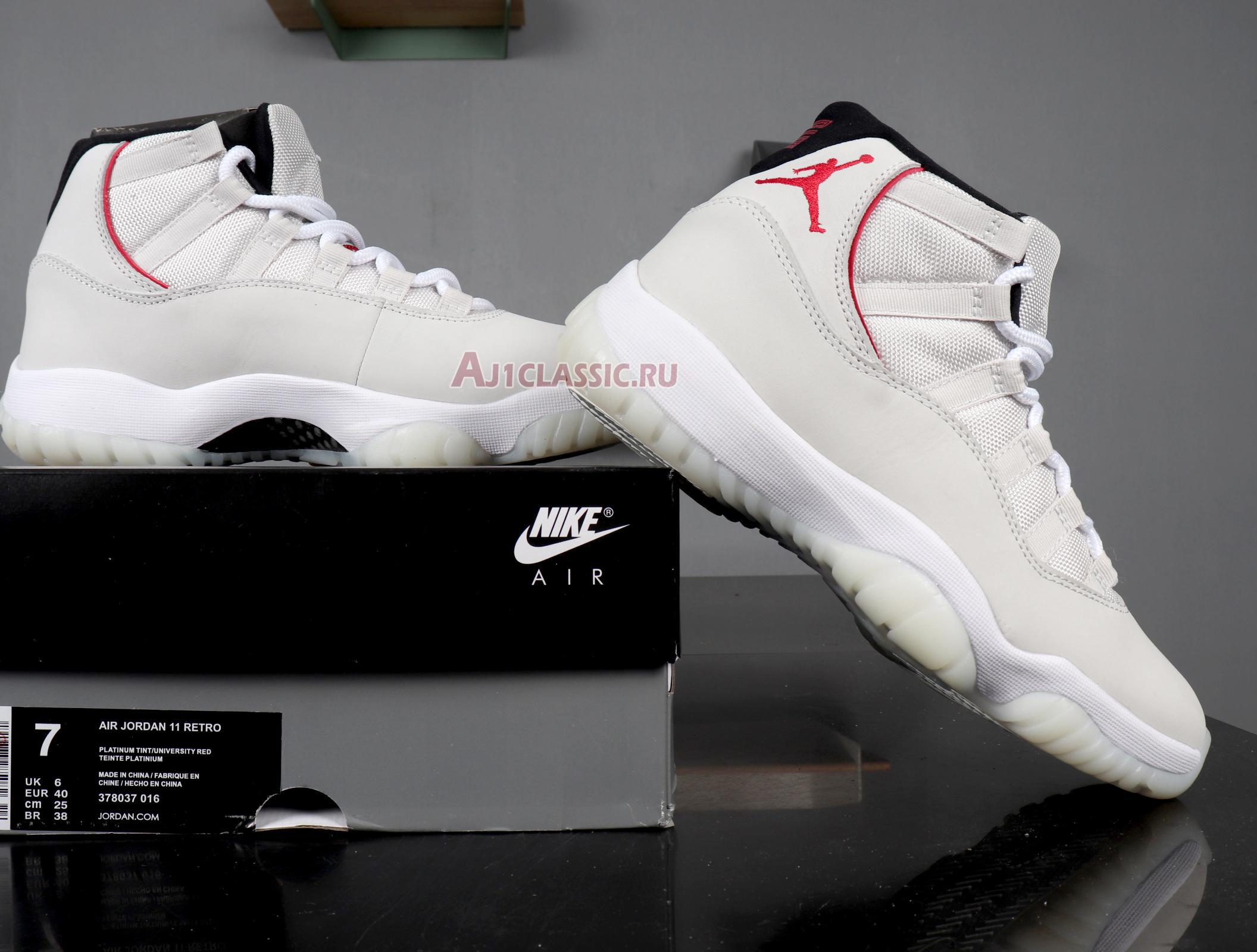 Air Jordan 11 Retro "Platinum Tint" 378037-016