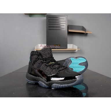 Air Jordan 11 Retro Gamma Blue 378037-006 Black/Gamma Blue-Varsity Maize Sneakers