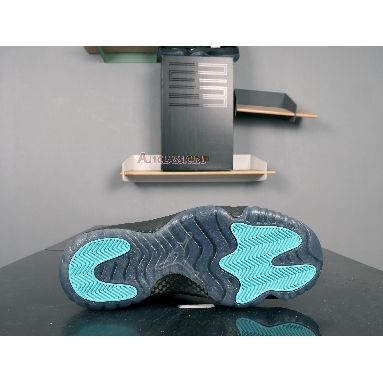 Air Jordan 11 Retro Gamma Blue 378037-006 Black/Gamma Blue-Varsity Maize Mens Womens Shoes