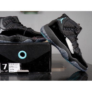 Air Jordan 11 Retro Gamma Blue 378037-006 Black/Gamma Blue-Varsity Maize Mens Womens Shoes