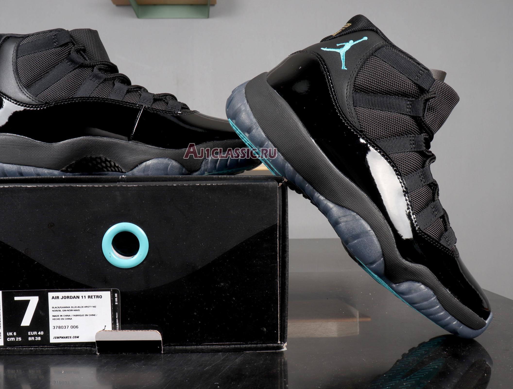 Air Jordan 11 Retro "Gamma Blue" 378037-006