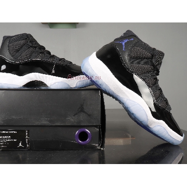 Air Jordan 11 Retro Space Jam 2016 378037-003 Black/Dark Concord-White Sneakers