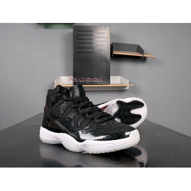 Air Jordan 11 Retro 72-10 378037-002 Black/Gym Red-White-Anthracite Sneakers