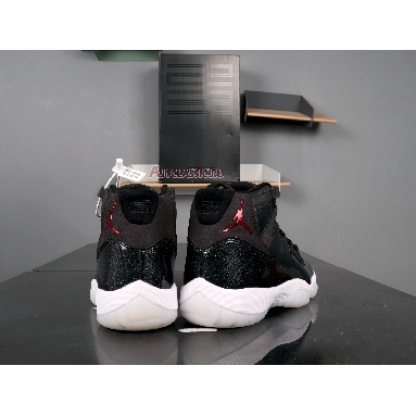 Air Jordan 11 Retro 72-10 378037-002 Black/Gym Red-White-Anthracite Sneakers