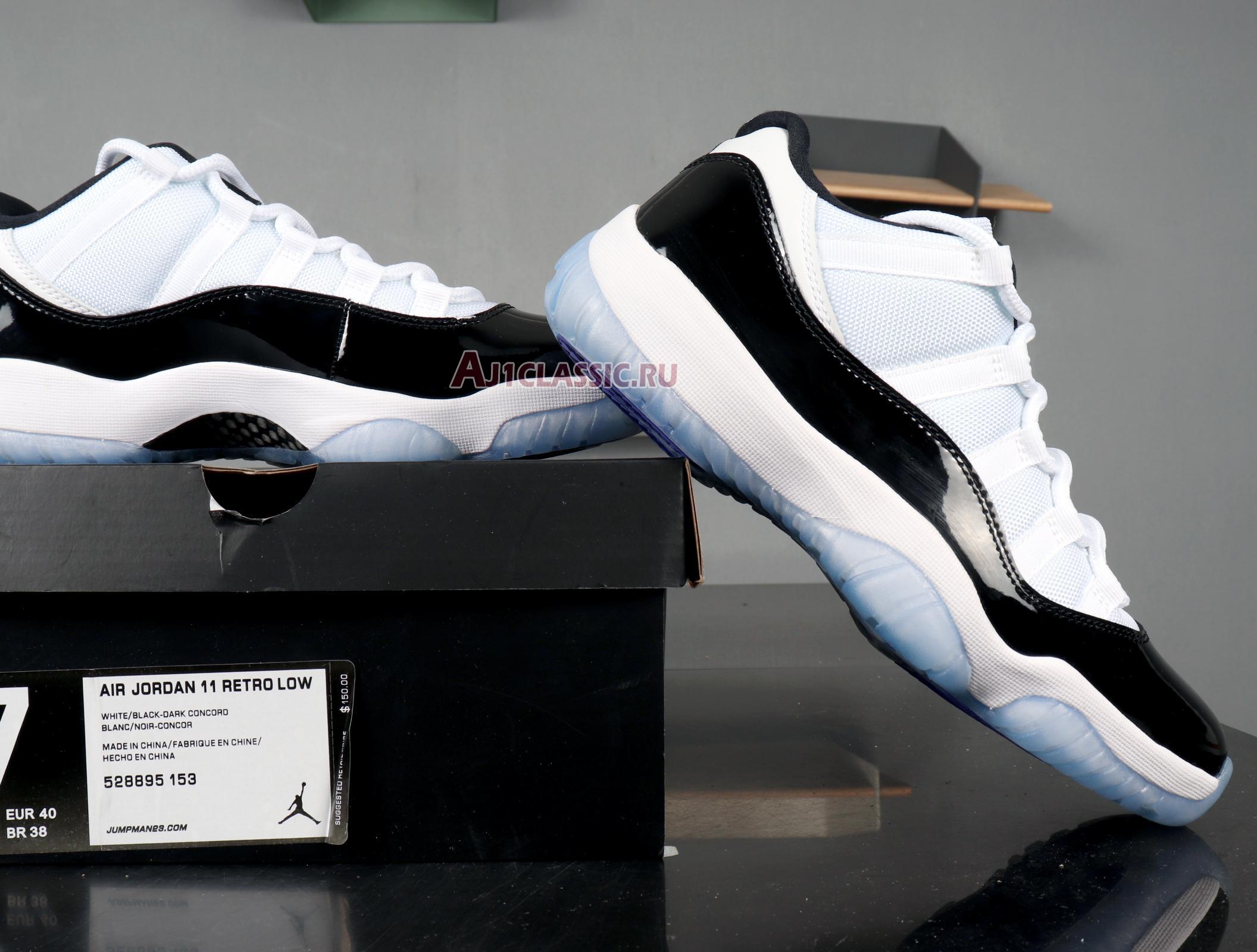 Air Jordan 11 Retro Low "Concord" 528895-153