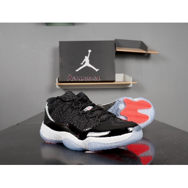 Air Jordan 11 Retro Low Infrared 23 528895-023 Black/Infrared 23-Pr Platinum Sneakers